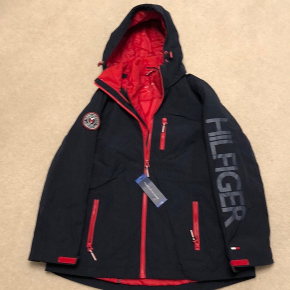 Tommy Hilfiger ladies 3-in -I all weather size L - Picture 2 of 4